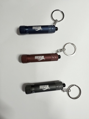 Porte-clés bleu marine