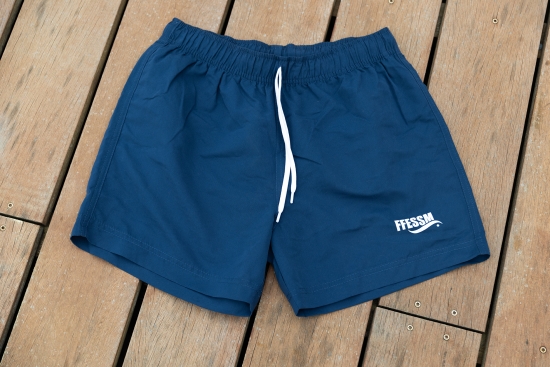 Short maillot de bain homme bleu marine
