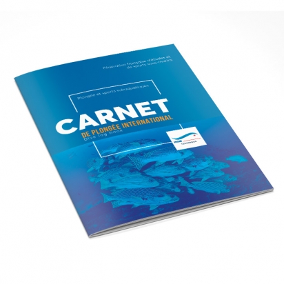 Carnet de plongée- 84 pages