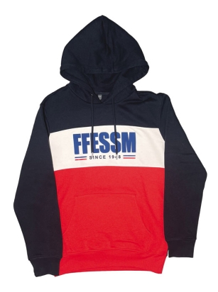 Sweat FFESSM - Bleu blanc rouge